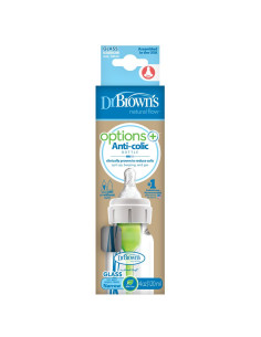 Шише стъклено Dr. Browns Natural Flow Options+ Narrow 120 ml 2