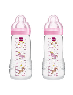 Шише MAM Easy Active Bottle 330ml 2бр розови