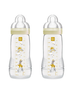 Шише MAM Easy active 330ml 2бр. сиви