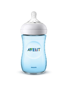 Шише Avent Natural 260 ml синьо 40434