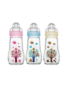 Шише стъклено MAM Feel Good 260 ml