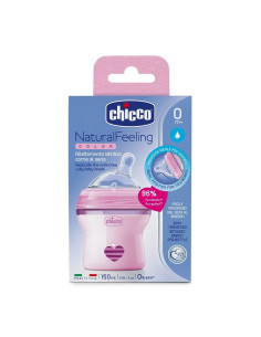 Шише със силик. биберон 150 мл. 0+ NF МОМИЧЕ CHICCO 0240