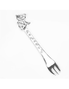 Комплект посребрени бебешки прибори Widdop Bingham-виличка, лъжичка и ножче CG307 2