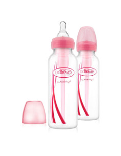Шише Dr.Browns Narrow-Neck Options 250 ml. 2бр. Розови