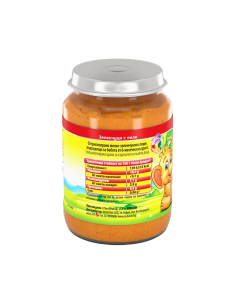 Бебешко пюре Bebelan Пилешко с Пащърнак и Зеленчуци 5м+ 190гр. 1116 2