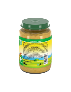 Бебешко пюре Bebelan Картофи и Тиква 4м+ 190гр. 1093 2