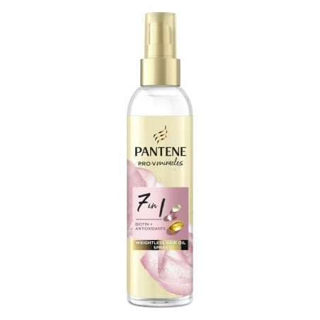 PANTENE Lift & Volume 7в1 Роза, масло за коса, 145 мл