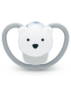 Бебешка силиконова залъгалка Nuk Space 18-36м., асортимент