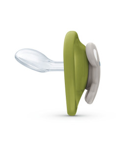 Бебешка силиконова залъгалка Nuk Space 18-36м., асортимент 2