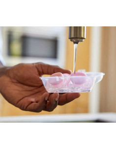 Ортодонтични залъгалки Philips-Avent Ultra Air, 2 броя, със стерилизаторна кутия, 6-18м, неутрални лимон 2