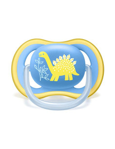 Ортодонтични залъгалки с декорация Philips-Avent Ultra Air, 2 броя, със стерилизаторна кутия, момче, 18м+