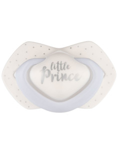 Комплект от симетрични силиконови залъгалки Canpol Royal Baby, 2 броя, 6-18 м, сини 2