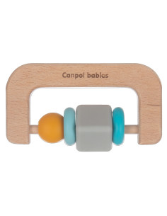 Дървена силиконова чесалка Canpol 2