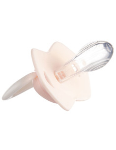 Комплект от симетрични силиконови залъгалки Canpol Royal Baby, 2 броя, 6-18 м, розови 2