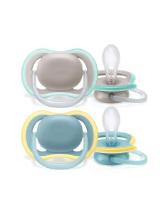 Ортодонтични залъгалки Philips-Avent Ultra Air, 2 броя, със стерилизаторна кутия, 18м+