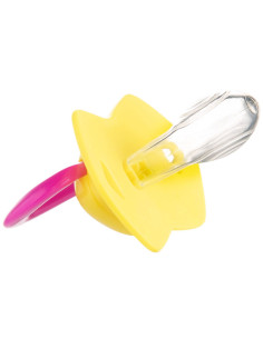 Комплект от симетрични силиконови залъгалки Canpol Neon Love, 2 броя, 6-18 м, розови 2