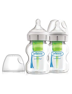 Стъклено шише Dr. Browns Options+ WB52700-P2 , 2 броя, 150мл 2