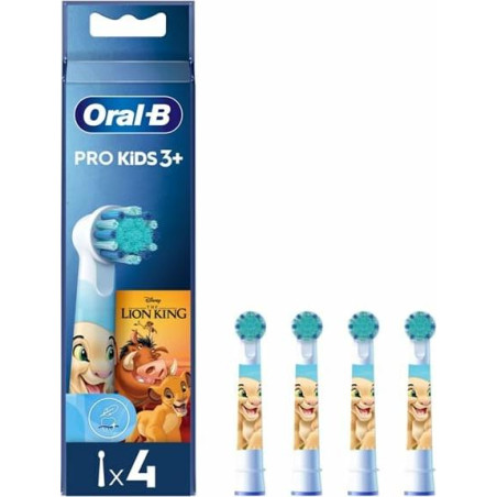 ORAL-B накрайник EB 10-4 Lion King, накрайник за ел. четка за зъби, 4 бр.