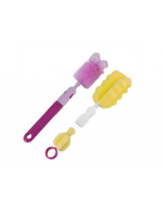 Комплект четки за почиств на бебешки шишета Canpol 2