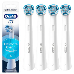 ORAL-B IO Ultimate Clean бял, накрайник за ел. четка за зъби, 4 бр.