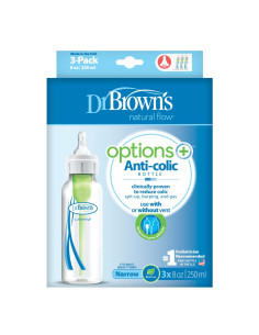 Шише Dr. Browns Natural Flow Options+ Narrow 250 ml. 3бр. 2