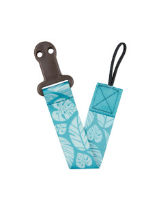 Клипс за залъгалка с лента Canpol Exotic Animals, син 2