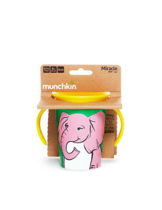 Тренировъчна чаша Чудо Munchkin 360 WildLove Elephant 177ml 2