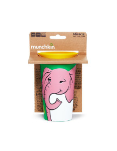 Тренировъчна чаша Чудо Munchkin 360 WildLove Elephant 266ml 2