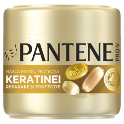 PANTENE Repair & Protect Keratin Възстановяваща, маска за коса, за суха, чуплива или третирана коса, 200 мл