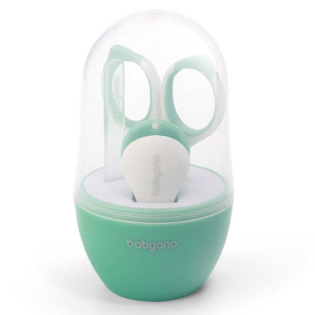 Козметичен комплект за бебе Babyono, зелен 398/01