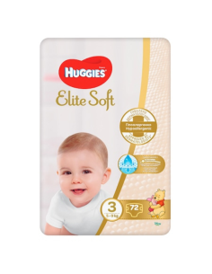 Бебешки пелени HUGGIES Extrs Care 3, 6-10 кг, 72 броя