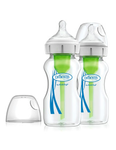 Шише стъклено Dr.Browns Wide-Neck Options+ 2бр. 270 ml