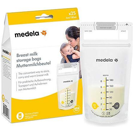 Пликчета за изцеждане на кърма Medela 25бр.