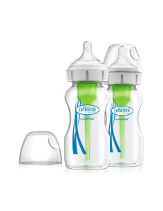 Стъклено шише Dr. Browns WB92700-P2, Options+, 270 мл, 2 броя 2