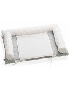 Повивалник текстилен Italbaby White/Grey, 51 х 73 см