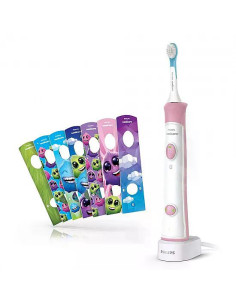 Philips Sonicare Детска звукочестотна четка за зъби For Kids, с вграден Bluetooth, розова HX6352/42 2