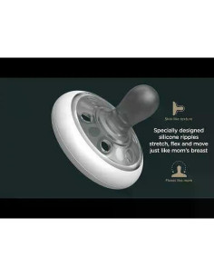 Tommee Tippee Ортодонтични залъгалки Breast-Like 6-18м, 2 бр./оп. 433430 2