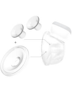 Резервна част BabyOno Shelly силиконови фунии и приставка за кърмене KIT II