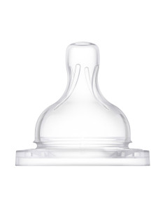 Силиконов биберон за хранене Philips-Avent Anti-colic 3.0, поток 4, 6м+ 2