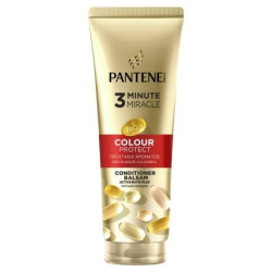 PANTENE Colour Protect 3 Minute Miracle, балсам, за боядисана коса, 220 мл
