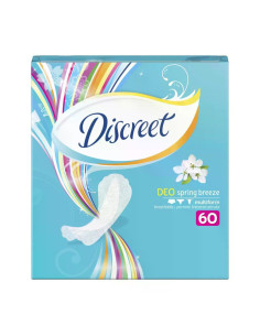 DISCREET Део Пролетен Бриз Мултиформ, ежедневни дамски превръзки, 60 бр.