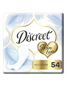 DISCREET Skin Love Мултиформ, ежедневни дамски превръзки, 54 бр.