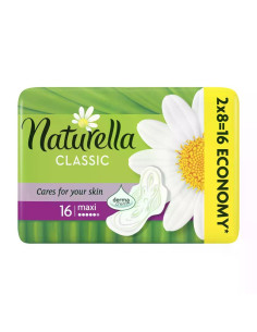 NATURELLA Класик Супер, дамски превръзки, Дуо, 16 бр.