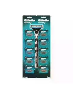 GILLETTE Mach 3, ножчета за самобръсначка, кора