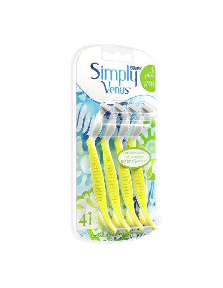 GILLETTE Venus 3, самобръсначка, 4 бр.