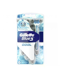 GILLETTE Blue3 Cool, еднократна, самобръсначка, 6 бр.