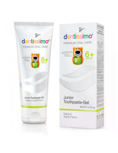DENTISSIMO Junior Ябълка, паста за зъби, за деца над 6 години, 50 мл