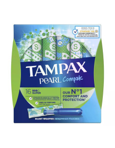 TAMPAX Супер Pearl, дамски тампони, 16 бр.
