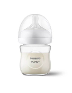 Бебешко шише за хранене стъклено Philips Avent Natural Response 0+ месеца SCY930/01
