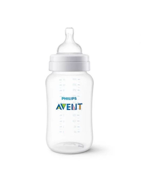 Бебешко шише за хранене Avent Anti-Colic, 3 м+, 330 мл., SCY106/01